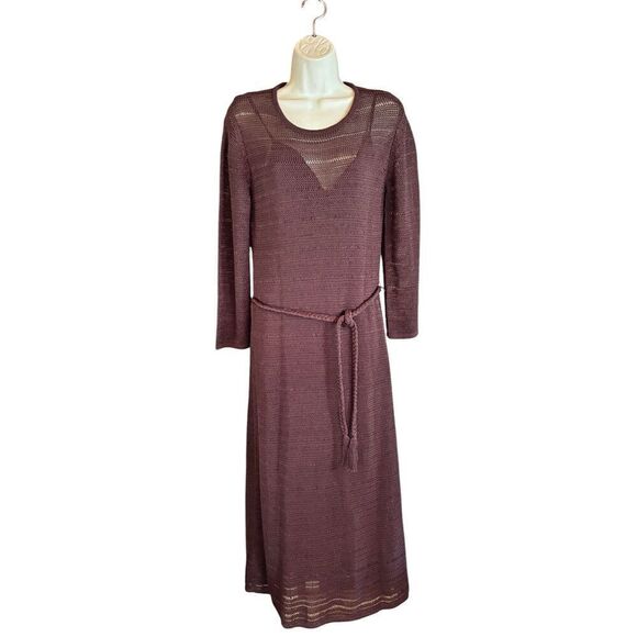 ZIMMERMANN Knitted midi dress in Chocolate NWT Size M/L - Picture 6 of 11